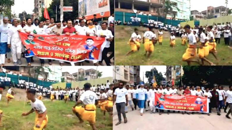 টাঙ্গাইলে মহান মে দিবস উদযাপন