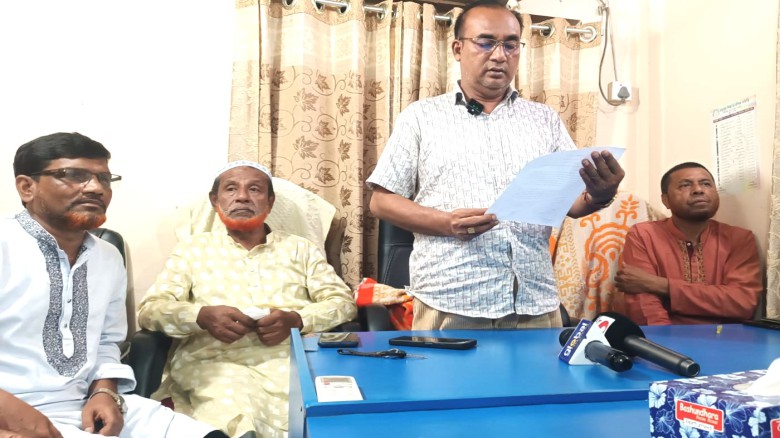 মধুপুরে শিল্প ও বণিক সমিতির ভবন নির্মান ঘিরে উত্তেজনা ॥ সাধা