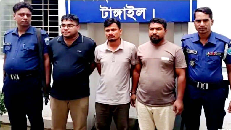 টাঙ্গাইলে ঠিকাদারের ওপর সন্ত্রাসী হামলা, যুবলীগ নেতাসহ ৩জন গ