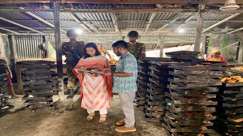 মধুপুরে ব্রেড ফ্যাক্টরিতে জরিমানা