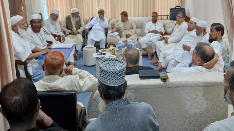 আমিরের বাসায় জরুরি বৈঠক, পিআর পদ্ধতিতে নির্বাচনে ‘দৃঢ়’ জাম