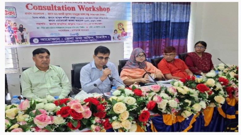 টাঙ্গাইলে টাইফয়েডের টিকা পাবে ১০ লাখ ১৬ হাজার শিশু