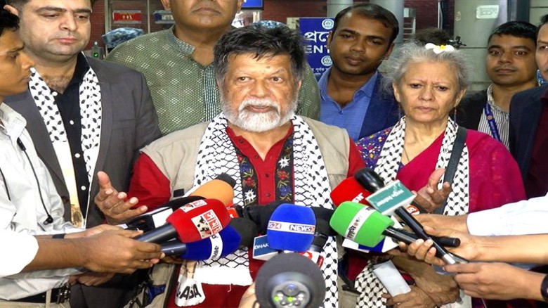 দেশে ফিরেই ফিলিস্তিনকে নিয়ে যে বার্তা দিলেন শহিদুল আলম