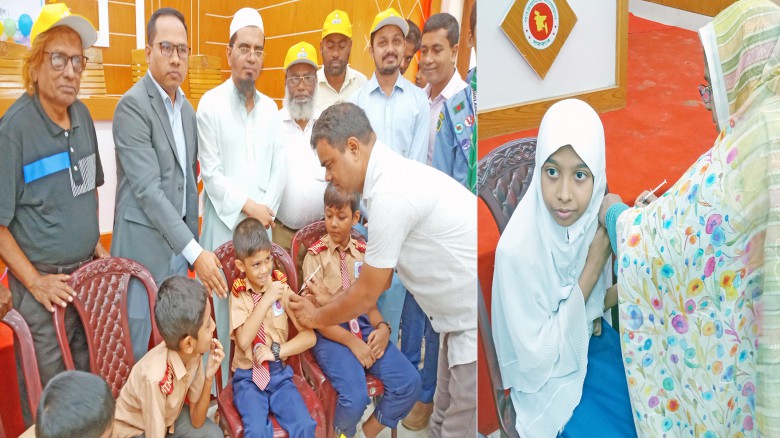 ‘টিকা দিছি, একটুও ব্যাথা পাইনাই’