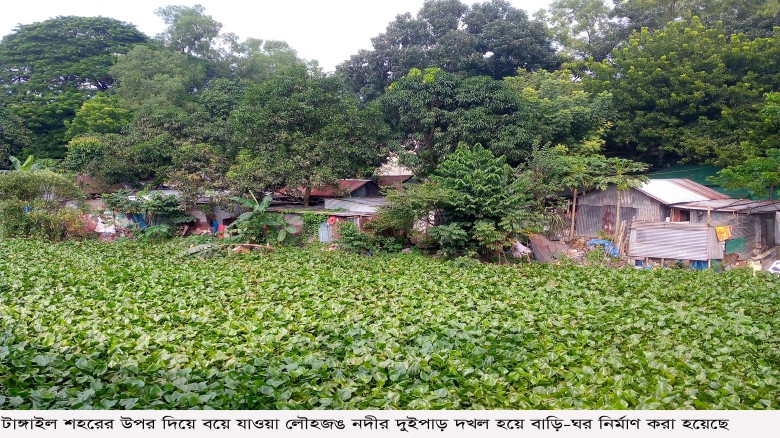 লৌহজঙ নদী পরিণত হয়েছে খালে