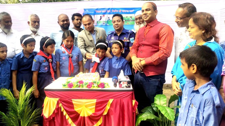 ৬৯নং বেতুয়া পলিশা সরকারি প্রাথমিক বিদ্যালয়ে শিশু  পার্কের শু