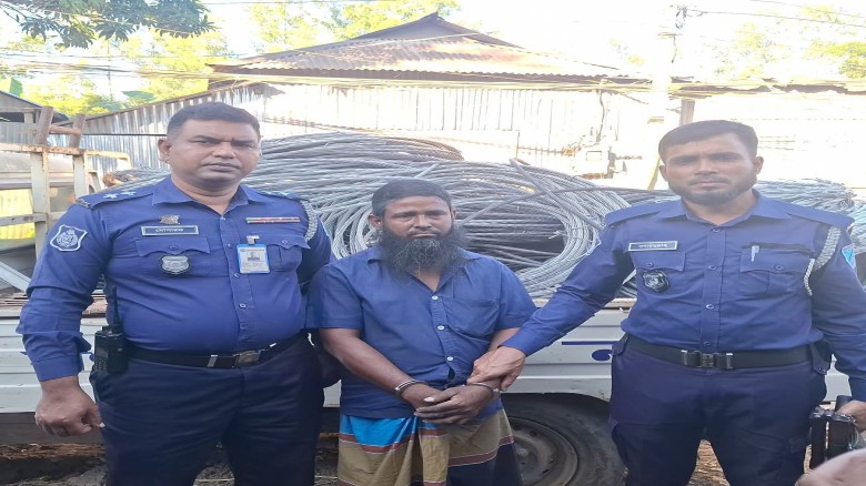 সখীপুরে চোরাই বৈদ্যুতিক সরঞ্জামসহ ব্যবসায়ী গ্রেপ্তার