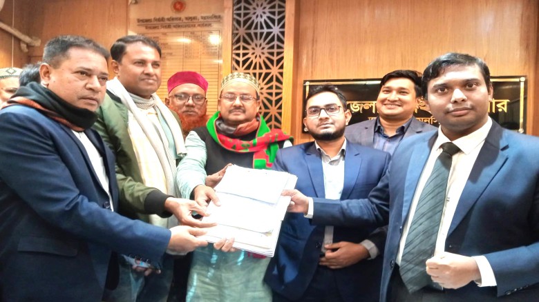 ভালুকায় বিএনপি,জামায়াতসহ ৬ জনের মনোনয়নপত্র জমা