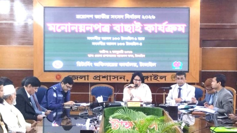 টাঙ্গাইলে ৯ প্রার্থীর মনোনয়নপত্র বাতিল