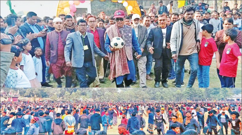 মধুপুরে ফুটবল টুর্নামেন্ট