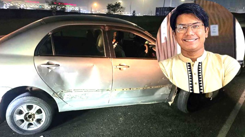 এনসিপির এমপি প্রার্থী সড়ক দুর্ঘটনার শিকার