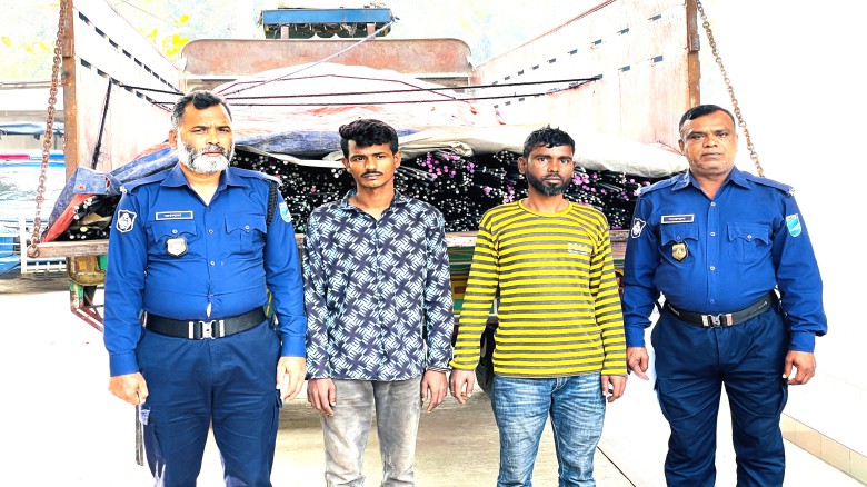 মির্জাপুরে ১৪ টন রডসহ ডাকাত দলের দুই সদস্য গ্রেপ্তার