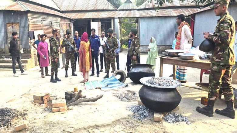 সখীপুরে গণভোজের আয়োজন করায় বিএনপি প্রার্থীর সমর্থককে অর্থদ