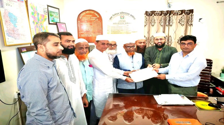 শেরপুর-৩ আসনে মনোনয়নপত্র জমা দিলেন জামায়াতের প্রার্থী মাসুদু