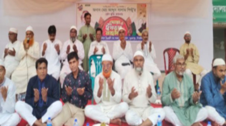 এডভোকেট আব্দুস সালাম পিন্টুর রোগ মুক্তি কামনায় দোয়া ও ইফতার 