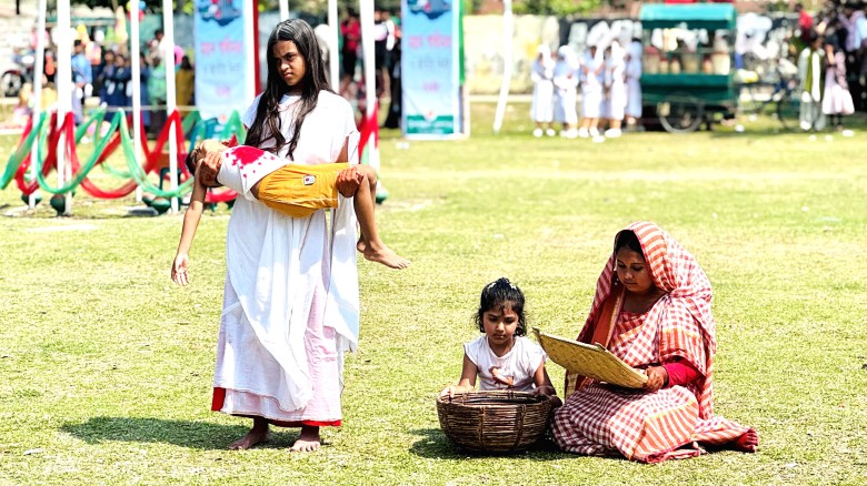টাঙ্গাইলের ধনবাড়ীতে যথাযথ মর্যাদায় মহান স্বাধীনতা দিবস উদযা