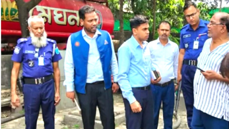 ১৬ হাজার লিটার জ্বালানি তেল মজুদ রাখায় এলেঙ্গা ফিলিং ষ্টেশনে