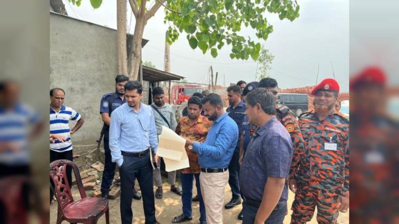 নাগরপুরে ৪ টি ইটভাটায় ১২ লক্ষাধিক টাকা জরিমানা