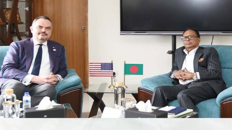 ডাক, টেলিযোগাযোগ ও তথ্যপ্রযুক্তি  মন্ত্রীর সাথে যুক্তরাস্ট্র