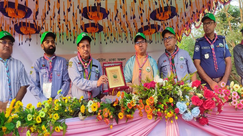 মধুপুরের গভীর অরণ্যে ঢাকা বিভাগীয় স্কাউট অ্যাডভেঞ্চার ক্যাম্