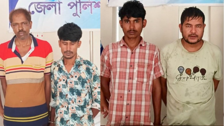 মির্জাপুরে থানা পুলিশের পৃথক অভিযান: ইয়াবা ও হেরোইনসহ ৪ মাদক