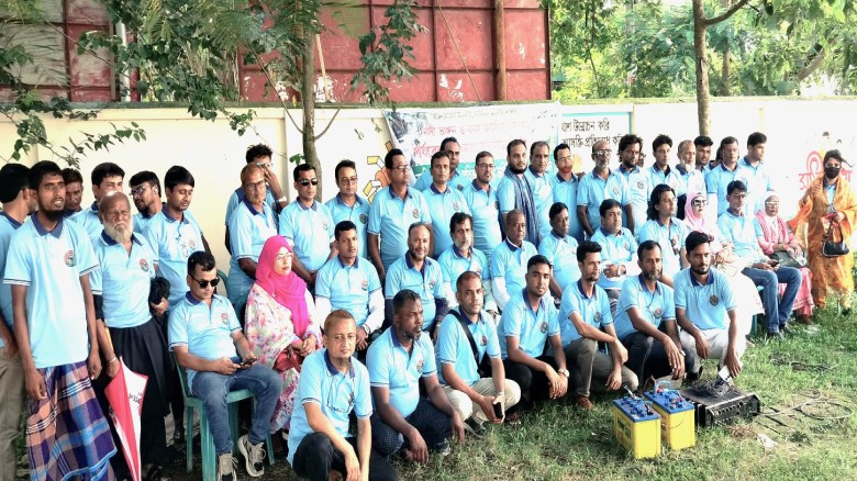 নদীভাঙ্গন ও বন্যা নিয়ন্ত্রণে করণীয় নির্ধারনের দাবী কালিহাতী 