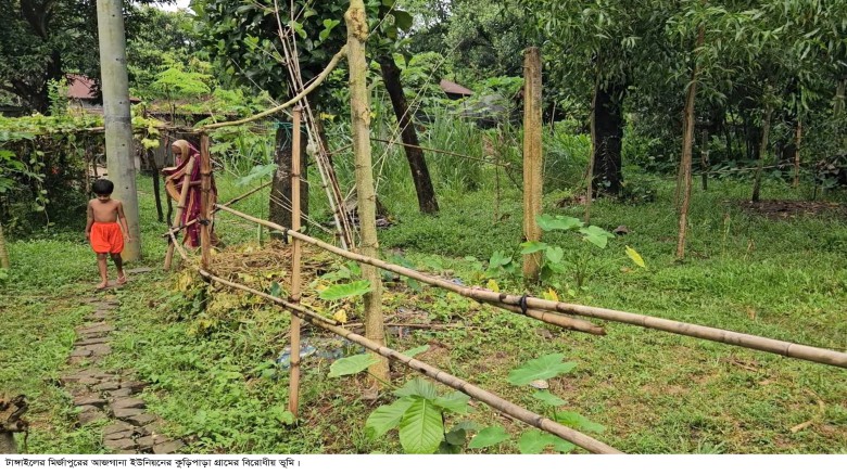 যুবদল নেতার বিরুদ্ধে মামলা মির্জাপুরে পৈতৃক জমি বনাম দখলের ল