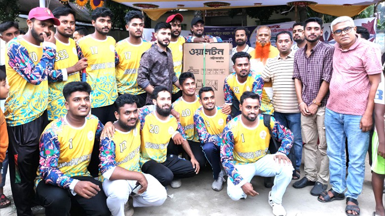 মরহুম সাইদুর রহমান তালুকদার স্মৃতি ক্রিকেট টুর্নামেন্টের ফাই